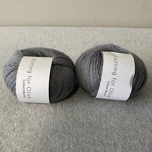 NWT Knitting for Olive Cotton Merino Colour Koala Lot of 2